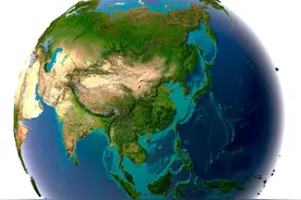 高清3d地图看世界（带你领略太空中的七大洲）图片