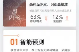 搜狗输入法上线智能无障碍模式，首创黑科技让打字错误率降低63%图片