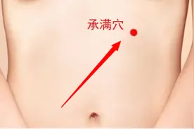 承满穴：主治肠鸣腹胀，上气喘逆，食饮不下，肩息唾血图片