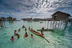 海上的流浪者—神奇的巴瑶族人图片