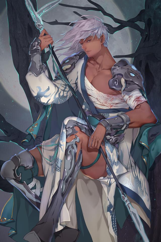 唯美国漫风格《三国罗曼史》游戏卡牌高清原画 女性版三国人物欣赏