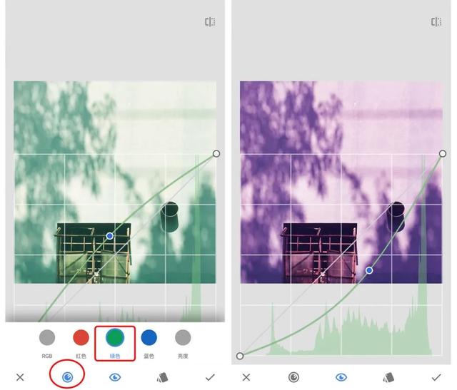 什么色和什么色能调成绿色，绿色是什么颜色混合（一片文章彻底搞懂曲线调色）
