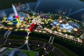 总投资200亿元的厦门蓝地球主题岛项目正式落户马銮湾图片