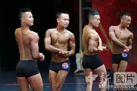 陕西省消防救援队伍健美健身大赛在西安举行图片