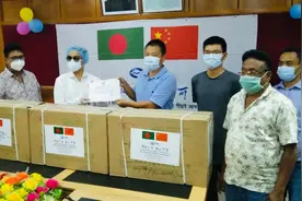 跨国驰援，并肩战疫！福州高新区企业向孟加拉政府捐赠约31万元防疫物资图片