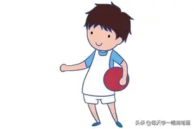 每天学一幅简笔画--男青年简笔画的画法步骤教程及图片大全图片