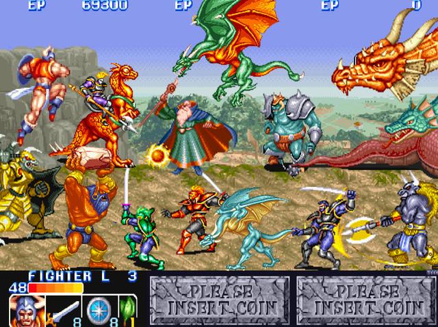 熟悉又陌生的经典街机《龙王战士》，原来还有这么多没见过的技巧