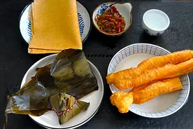 看看我家老公准备的早餐，真是哭笑不得，网友：神搭配图片
