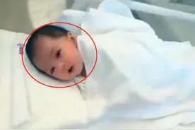 “最美婴儿”走红，一出生就成为网红，靠颜值赢在人生的起跑线图片