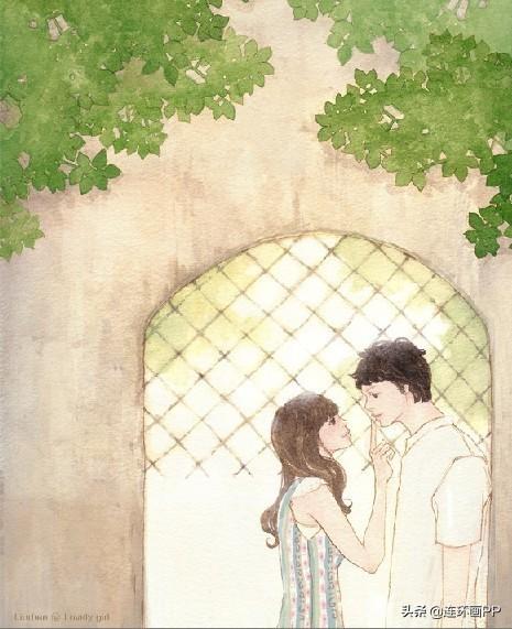 插画欣赏：我所向往的爱情…