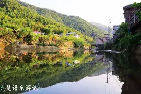 宁波市横街镇有一个古村，被称为竹笋之乡，村里风景成打卡热门地图片