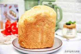 一键式面包机面包，松软美味的好方子，家人吃不够，新手零失败图片