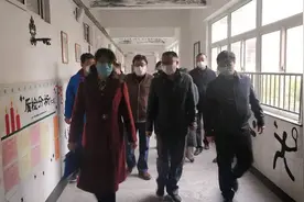 邯郸市教育局副局长李瑄一行到十中、武安一中、三中、六中、十中、职教中心督导高三开学复课验收工作图片