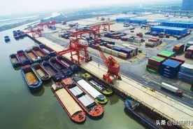 合肥港，通江达海图片