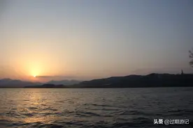 淡妆浓抹总相宜 记录杭州西湖日落图片