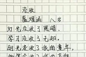 承包全年笑点的小学生神作文，笑着笑着却看哭了图片