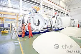 金风科技有限公司总装车间图片