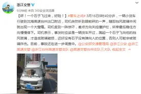 砰！一个石子飞过来，好险！图片