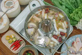 海南椰子鸡，超级无敌简单好吃的火锅图片