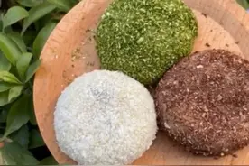 日式夹心糯米糍，无需烤箱，自制夏日小甜品图片