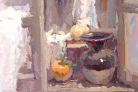 色彩静物范画，拿去临摹吧~ ​​​图片