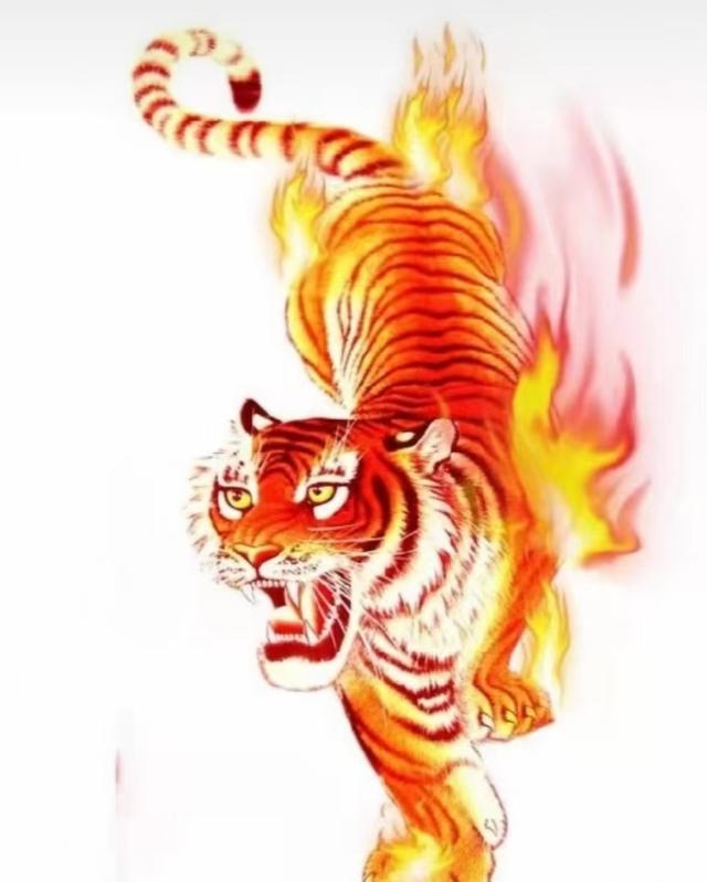 “虎”——挂画中上山虎与下山虎的寓意