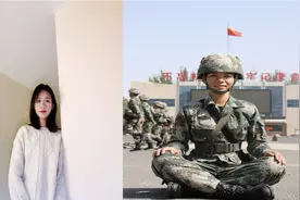 围观！边疆女兵告白军营图片