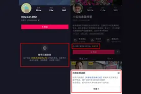 抖音“违规帐号处罚公示”功能上线公告图片