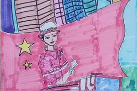 快来欣赏吧！昌吉州“小小消防员”绘画作品展示图片