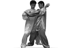 武术中的竞技术「推手」+ 附练习图图片