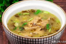 一块牛肉，一点酸菜，教你酸菜牛肉羹的做法，太好喝了图片
