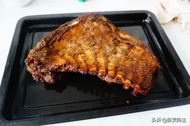 外焦里嫩，烤到脱骨！超级美味的家庭版烤箱烤羊排图片