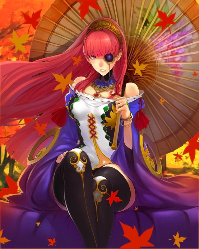 唯美国漫风格《三国罗曼史》游戏卡牌高清原画 女性版三国人物欣赏