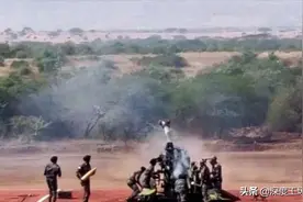 印度山地军苦练，炮兵打出几条炮弹弹幕火力线：掩护步兵峡谷突击图片