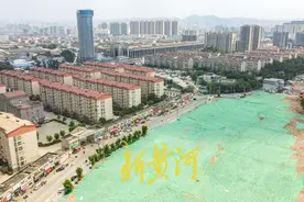 济南40多年历史老厂房拆除 将建高层回迁房和新商业区图片