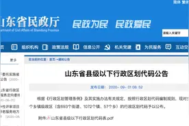 泰安最新行政区划代码公布！3709……来看你老家是哪串数字？图片