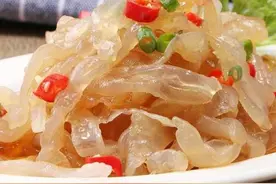 凉拌海蜇丝图片