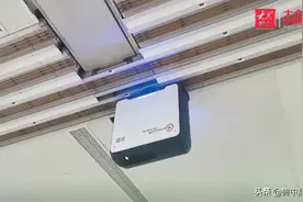医院上线智能化轨道：送药送检头顶飞 天花板上跑起物流"小高铁"图片