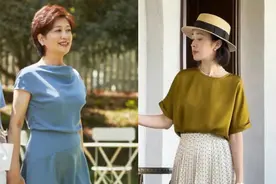 建议中年女人，T恤多穿这4种“年轻色”，气质优雅又时髦图片