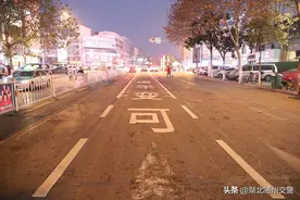 随州出现3条可变车道  可别走错了图片