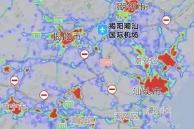 潮汕三市已形成了四个市区，除了汕潮揭市区外还有个普宁市区图片