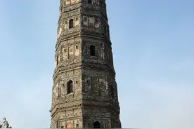 集宗教、文风、导航多功能于一体的古建筑，江苏省仪征市天宁寺塔图片