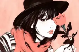 画师Ilya Kuvshinov笔下的少女插画作品，有你心仪的那款吗？图片