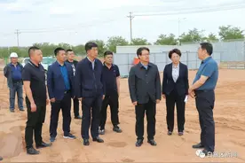 张旭晨在白银区调研生物医药产业基地建设工作图片