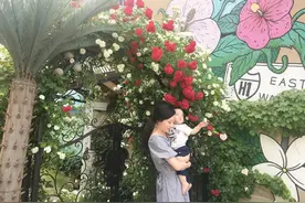 为了庭院买下120㎡联排别墅，打造“秘密花园”，诗情画意图片