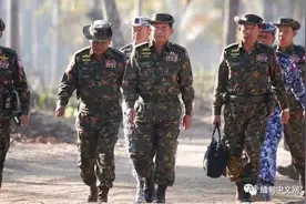 缅甸军方12名将领被美国制裁，包括敏昂莱大将图片