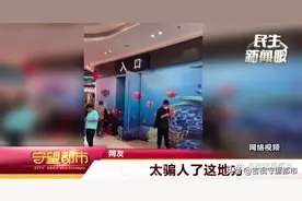 “山寨”海洋馆遭网友吐槽：其实是个“鱼缸展”图片