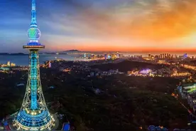 登青岛电视塔 俯瞰青岛绝美风景图片