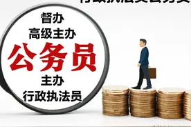 分类改革后，行政执法类公务员覆盖了哪些单位？职级如何设置？图片