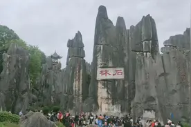 自驾云贵10，在石林寻找永远的阿诗玛图片